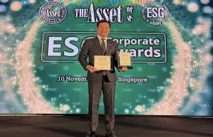 嘉裡物流聯網（00636.HK）連續三年榮獲The Asset ESG Corporate Awards最高榮譽